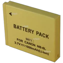 Compatible Canon pour APN NB-6LH 1000mAh