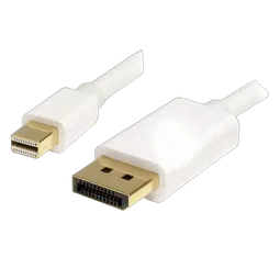StarTech 2m White Mini DP to DP 1.2 Cable
