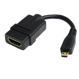 StarTech Adaptateur Micro HDMI vers HDMI 1.4 mâle/mâle - 12cm
