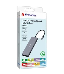 Verbatim USB-C Pro Multiport Hub 13 Port CMH-13
