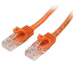 StarTech 2m Orange Snagless UTP Cat5e Patch Cable