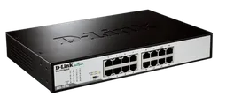 D-Link Switch/16xG+F+ENet RJ45 19"desktop Green