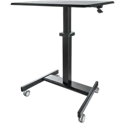 StarTech Mobile Standing Desk - Sit-Stand Cart