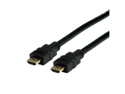 VALUE Câble HDMI 2.0 Ultra HighSpeed + Ethernet mâle/mâle - 2m - Noir