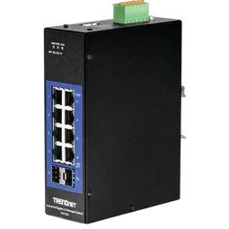TrendNet 10-PORT IND.GB L2 MGD SWITCH