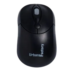 Urban Factory Big Crazy Mouse Black