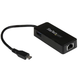 StarTech USB-C to GbE Adapter w/Extra USB port