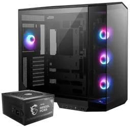 MSI MAG PANO 100R PZ Noir + MAG A850GL PCIE5 Noir