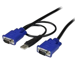 StarTech 3m 2-in-1 Ultra Thin USB KVM Cable