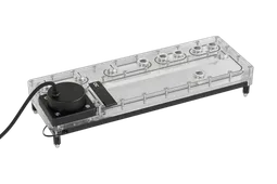 Alphacool Core Distro Plate 360 gauche V.2 avec pompeD5 Apex