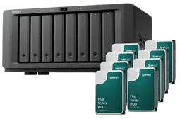 Synology DS1825+-8 baies avec 8 disques de 12To HAT3310-12T
