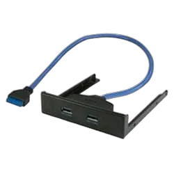 Panneau Frontal 2 ports USB3.0 sur emplacement 3.5"