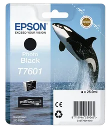 Epson Ink/T7601 Killer Whale 25.9ml PBK