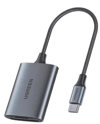 UGREEN Lecteur USB-C vers cartes SD et MicroSD - 512G - Gris