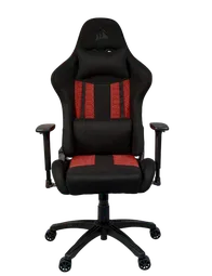 Corsair TC100 RELAXED Fabric - Noir et Rouge