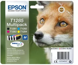 Epson - Noir, Cyan, Magenta, Jaune - C13T12854012