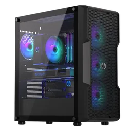 ENDORFY Regnum 400 ARGB Noir - MT/Sans Alim/ATX