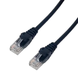 MCL Samar CAT6A U/UTP Patch cable - 5m Black