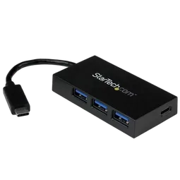 StarTech 4 Port USB C Hub - C to C & A - USB 3.0