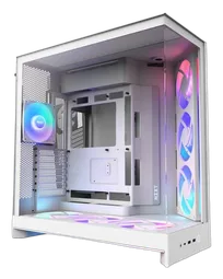 NZXT H9 Flow RGB+ Blanc - MT/Sans Alim/E-ATX