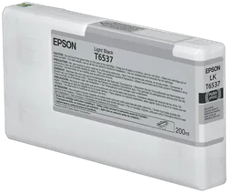 Epson Ink/T6537 Ultrachrome HDR 200ml LBK