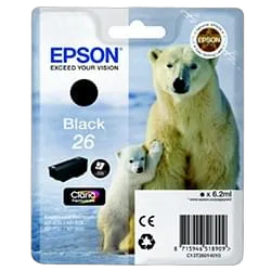 Epson Cartouche d'encre Noir 26