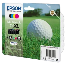 Epson - Noir, Cyan, Magenta, Jaune - C13T34764010