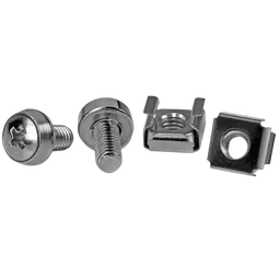 StarTech 50 Pkg M6 Mounting Screws and Cage Nuts