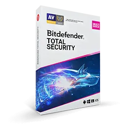 Bitdefender Total Security Multi-Device - 2 Ans / 10 App.