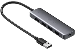 UGREEN 5 ports USB-A vers 4xUSB-A+Micro USB - 0.15m - Gris