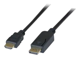 Cable DP 1.2 vers HDMI 1.4 - 2m