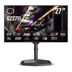 Cooler Master TEMPEST GZ2711 - 27" QHD OLED 240Hz 0.03ms HDR USB-C FreeSync Premium