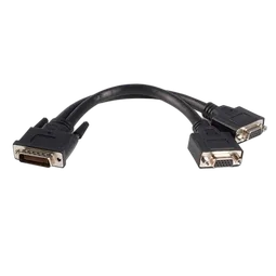 StarTech 8in LFH 59 to Dual VGA DMS 59 Cable