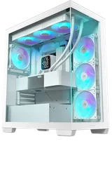 Deepcool CG580 4F Blanc - MT/Sans Alim/ATX