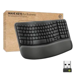 Logitech WAVE KEYS FOR BUSINESS-GRAPHITE