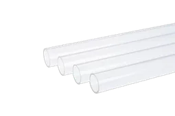 Alphacool Tubes Rigide 12/10mm Plexi - 80cm - Pack de 4