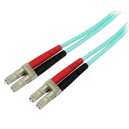 StarTech 1m 10 Gb Aqua Fiber Patch Cable LC/LC