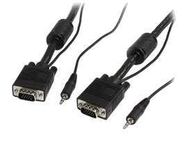 StarTech 2m High Res Monitor VGA Cable w/Audio