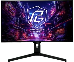 ASRock PGO27QFS - 27" QHD WOLED 240Hz 0.03ms KVM USB-C FreeSync Premium Pro