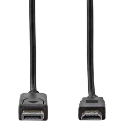 Nedis Câble DisplayPort mâle/mâle - 2m - Noir