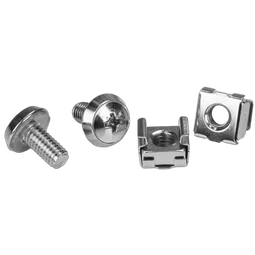 StarTech Screws and Cage Nuts M6 Rack - 20 Pack