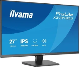 Iiyama X2797QSU-B1 - 27" QHD 75Hz IPS 1ms HP USB HUB