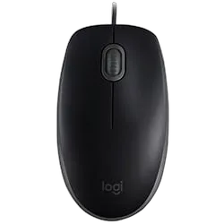Logitech B110 Silent - Filaire - Noir