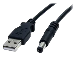 StarTech 3ft USB to Type M Barrel DC Power Cable