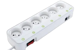 MCL Samar Multiprise connectée WiFi 6 sorties - DOM-PPS06I