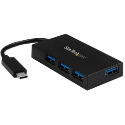 StarTech Hub USB C 4 Port - C to A - Power Adapt