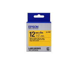 Epson TAPE LK-4YBP PASTEL BLK-/YELL