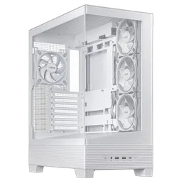 Asus Prime A31 PLUS TG ARGB Blanc - MT/Sans Alim/ATX
