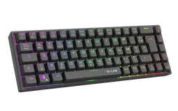The G-LAB Keys Titanium 65% RGB - Triple mode - Noir