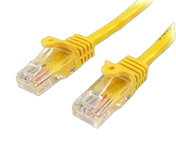 StarTech 2m Yellow Snagless UTP Cat5e Patch Cable